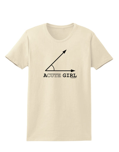 Acute Girl Womens T-Shirt-Womens T-Shirt-TooLoud-Natural-X-Small-Davson Sales