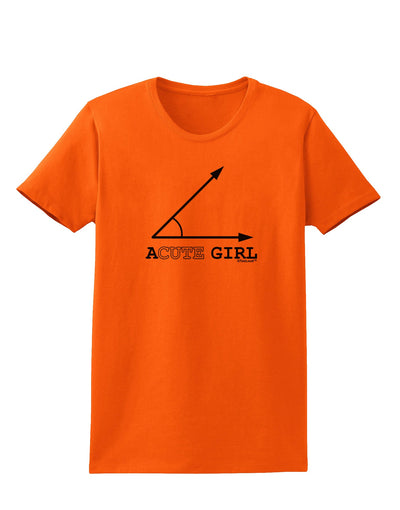 Acute Girl Womens T-Shirt-Womens T-Shirt-TooLoud-Orange-X-Small-Davson Sales