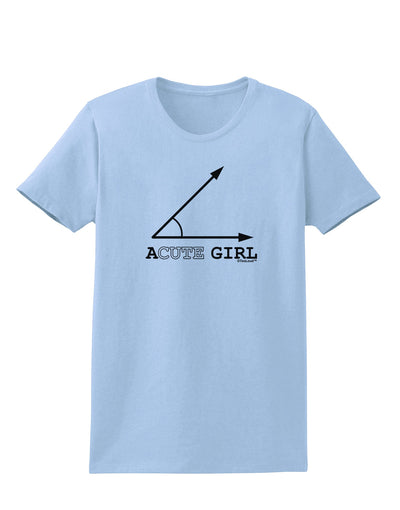 Acute Girl Womens T-Shirt-Womens T-Shirt-TooLoud-Light-Blue-X-Small-Davson Sales