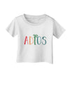 Adios Infant T-Shirt-Infant T-Shirt-TooLoud-White-06-Months-Davson Sales