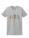Adios Womens T-Shirt AshGray 4XL Tooloud
