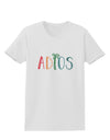 Adios Womens T-Shirt White 4XL Tooloud
