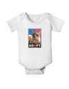 Adopt Cute Kitty Cat Adoption Baby Romper Bodysuit-Baby Romper-TooLoud-White-06-Months-Davson Sales