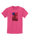 Adopt Cute Kitty Cat Adoption Childrens T-Shirt-Childrens T-Shirt-TooLoud-Sangria-X-Small-Davson Sales