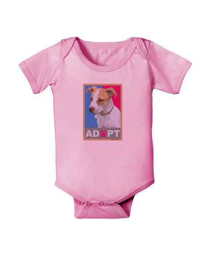 Adopt Cute Puppy Cat Adoption Baby Romper Bodysuit-Baby Romper-TooLoud-Pink-06-Months-Davson Sales