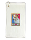 Adopt Cute Puppy Cat Adoption Micro Terry Gromet Golf Towel 16 x 25 inch-Golf Towel-TooLoud-White-Davson Sales