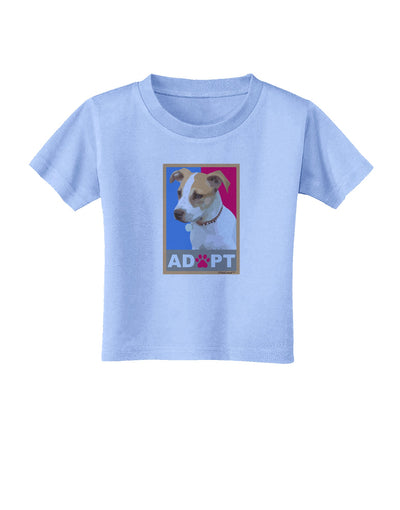 Adopt Cute Puppy Cat Adoption Toddler T-Shirt-Toddler T-Shirt-TooLoud-Aquatic-Blue-2T-Davson Sales