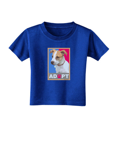 Adopt Cute Puppy Cat Adoption Toddler T-Shirt Dark-Toddler T-Shirt-TooLoud-Royal-Blue-2T-Davson Sales