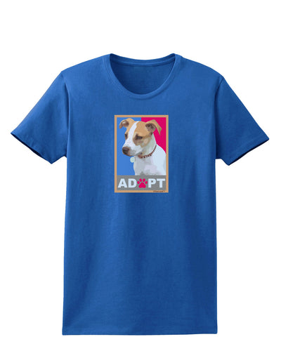 Adopt Cute Puppy Cat Adoption Womens Dark T-Shirt-TooLoud-Royal-Blue-X-Small-Davson Sales