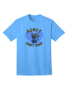 Adopt Don't Shop Cute Kitty Adult T-Shirt-unisex t-shirt-TooLoud-Aquatic-Blue-Small-Davson Sales