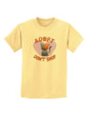 Adopt Don't Shop Cute Kitty Childrens T-Shirt-Childrens T-Shirt-TooLoud-Daffodil-Yellow-X-Small-Davson Sales