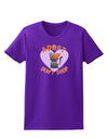Adopt Don't Shop Cute Kitty Womens Dark T-Shirt-TooLoud-Purple-X-Small-Davson Sales