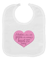 Adoption is When - Mom and Daughter Quote Baby Bib by TooLoud