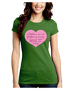 Adoption is When - Mom and Daughter Quote Juniors Crew Dark T-Shirt by TooLoud-T-Shirts Juniors Tops-TooLoud-Kiwi-Green-Juniors Fitted X-Small-Davson Sales