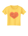 Adoption is When - Mom and Daughter Quote Toddler T-Shirt by TooLoud-Toddler T-Shirt-TooLoud-Yellow-2T-Davson Sales