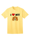 Adorable Beagle Dog Adult T-Shirt - A Must-Have for Dog Lovers, by TooLoud-Mens T-shirts-TooLoud-Yellow-Small-Davson Sales