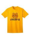 Adorable Bear Adult T-Shirt by TooLoud - A Must-Have for Your Wardrobe-Mens T-shirts-TooLoud-Gold-Small-Davson Sales