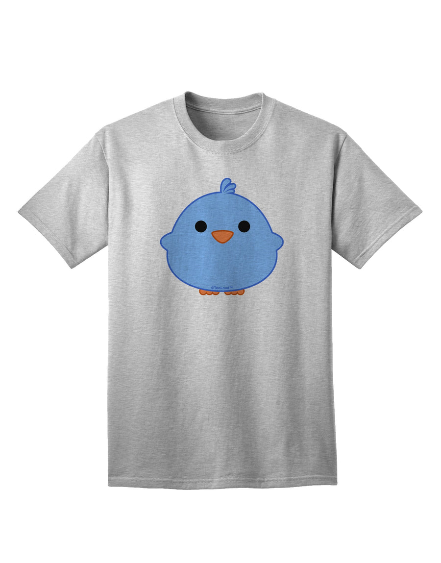 Adorable Blue Adult T-Shirt featuring the Cute Little Chick design by TooLoud-Mens T-shirts-TooLoud-White-Small-Davson Sales