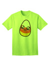 Adorable Boy's Candy Corn Family Halloween Adult T-Shirt - Perfect for Festive Celebrations-Mens T-shirts-TooLoud-Neon-Green-Small-Davson Sales