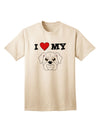 Adorable Bulldog-Themed White Adult T-Shirt by TooLoud - A Must-Have for Dog Lovers-Mens T-shirts-TooLoud-Natural-Small-Davson Sales