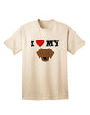 Adorable Chocolate Labrador Retriever Dog Adult T-Shirt - A Must-Have for Dog Lovers-Mens T-shirts-TooLoud-Natural-Small-Davson Sales