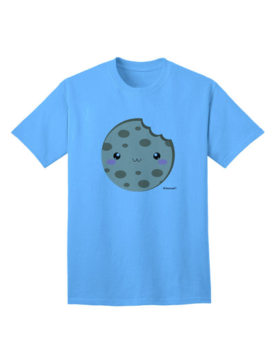 Adorable Coordinated Milk and Cookie Design - Cookie Adult T-Shirt by TooLoud-Mens T-shirts-TooLoud-Aquatic-Blue-Small-Davson Sales