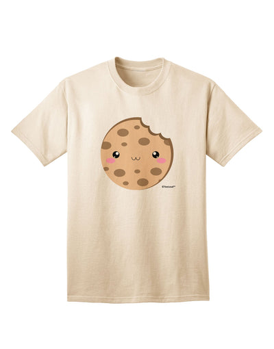 Adorable Coordinated Milk and Cookie Design - Cookie Adult T-Shirt by TooLoud-Mens T-shirts-TooLoud-Natural-Small-Davson Sales