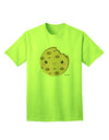 Adorable Coordinated Milk and Cookie Design - Cookie Adult T-Shirt by TooLoud-Mens T-shirts-TooLoud-Neon-Green-Small-Davson Sales