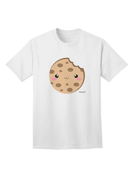 Adorable Coordinated Milk and Cookie Design - Cookie Adult T-Shirt by TooLoud-Mens T-shirts-TooLoud-White-Small-Davson Sales
