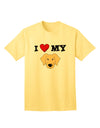 Adorable Golden Retriever Dog Adult T-Shirt - A Must-Have for Dog Lovers, by TooLoud-Mens T-shirts-TooLoud-Yellow-Small-Davson Sales