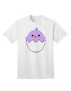 Adorable Hatching Chick - Stylish Purple Adult T-Shirt by TooLoud-Mens T-shirts-TooLoud-White-Small-Davson Sales