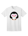 Adorable Penguin - Heart Eyes Adult T-Shirt by TooLoud-Mens T-shirts-TooLoud-White-Small-Davson Sales