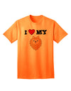 Adorable Pomeranian Dog Adult T-Shirt - A Must-Have for Dog Lovers-Mens T-shirts-TooLoud-Neon-Orange-Small-Davson Sales