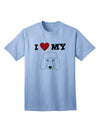 Adorable Poodle Dog White Adult T-Shirt - A Must-Have for Poodle Lovers-Mens T-shirts-TooLoud-Light-Blue-Small-Davson Sales