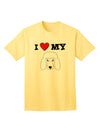 Adorable Poodle Dog White Adult T-Shirt - A Must-Have for Poodle Lovers-Mens T-shirts-TooLoud-Yellow-Small-Davson Sales