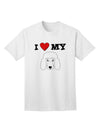 Adorable Poodle Dog White Adult T-Shirt - A Must-Have for Poodle Lovers-Mens T-shirts-TooLoud-White-Small-Davson Sales