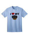 Adorable Rottweiler Dog Adult T-Shirt by TooLoud - A Must-Have for Dog Lovers-Mens T-shirts-TooLoud-Light-Blue-Small-Davson Sales