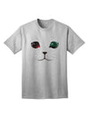 Adorable Space Cat Adult T-Shirt-Mens T-Shirt-TooLoud-AshGray-Small-Davson Sales