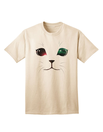 Adorable Space Cat Adult T-Shirt-Mens T-Shirt-TooLoud-Natural-Small-Davson Sales