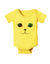 Adorable Space Cat Baby Romper Bodysuit by-Baby Romper-TooLoud-Yellow-06-Months-Davson Sales