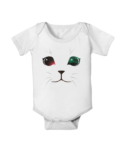 Adorable Space Cat Baby Romper Bodysuit by-Baby Romper-TooLoud-White-06-Months-Davson Sales