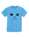 Adorable Space Cat Childrens T-Shirt-Childrens T-Shirt-TooLoud-Aquatic-Blue-X-Small-Davson Sales