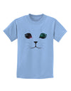 Adorable Space Cat Childrens T-Shirt-Childrens T-Shirt-TooLoud-Light-Blue-X-Small-Davson Sales