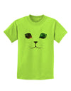 Adorable Space Cat Childrens T-Shirt-Childrens T-Shirt-TooLoud-Lime-Green-X-Small-Davson Sales