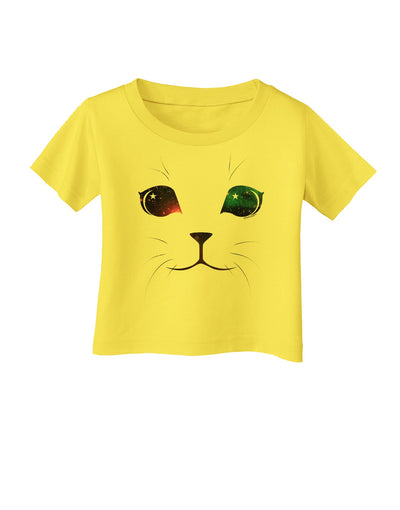 Adorable Space Cat Infant T-Shirt-Infant T-Shirt-TooLoud-Yellow-06-Months-Davson Sales