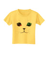 Adorable Space Cat Toddler T-Shirt-Toddler T-Shirt-TooLoud-Yellow-2T-Davson Sales