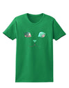 Adorable Space Cat Womens Dark T-Shirt-TooLoud-Kelly-Green-X-Small-Davson Sales