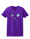 Adorable Space Cat Womens Dark T-Shirt-TooLoud-Purple-X-Small-Davson Sales