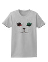 Adorable Space Cat Womens T-Shirt-Womens T-Shirt-TooLoud-AshGray-X-Small-Davson Sales