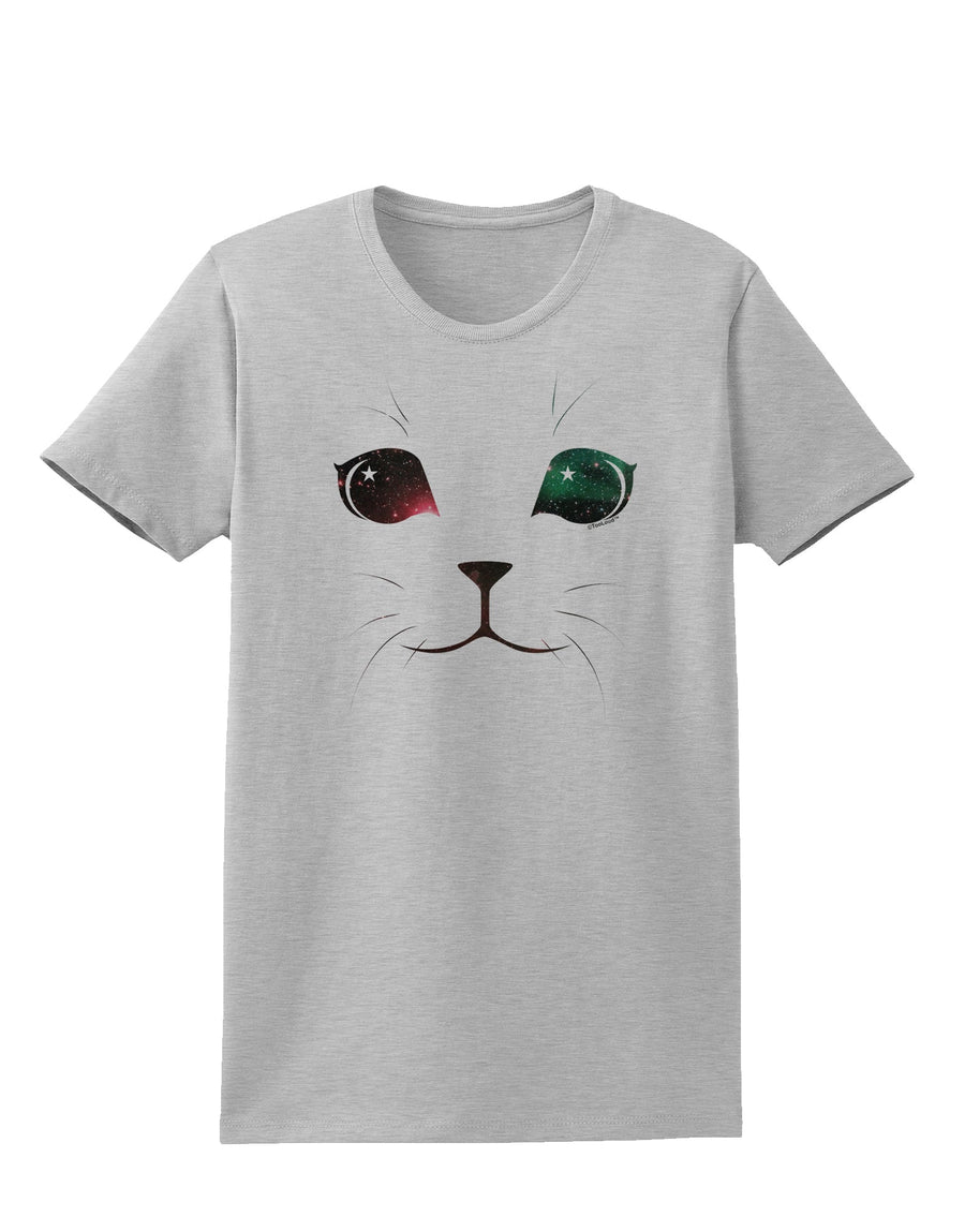 Adorable Space Cat Womens T-Shirt-Womens T-Shirt-TooLoud-White-X-Small-Davson Sales